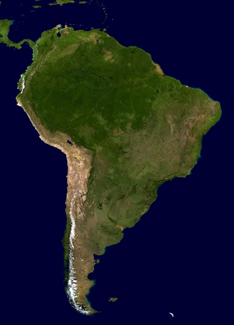 Old Map of North America